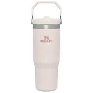 STANLEY IceFlow Stainless Steel Tumbler with Straw 30oz Rose Quartz - Used